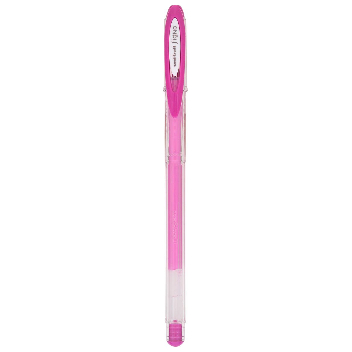 Caneta gel angelic signo 0.7mm UM-120AC - Rosa - Uni-Ball