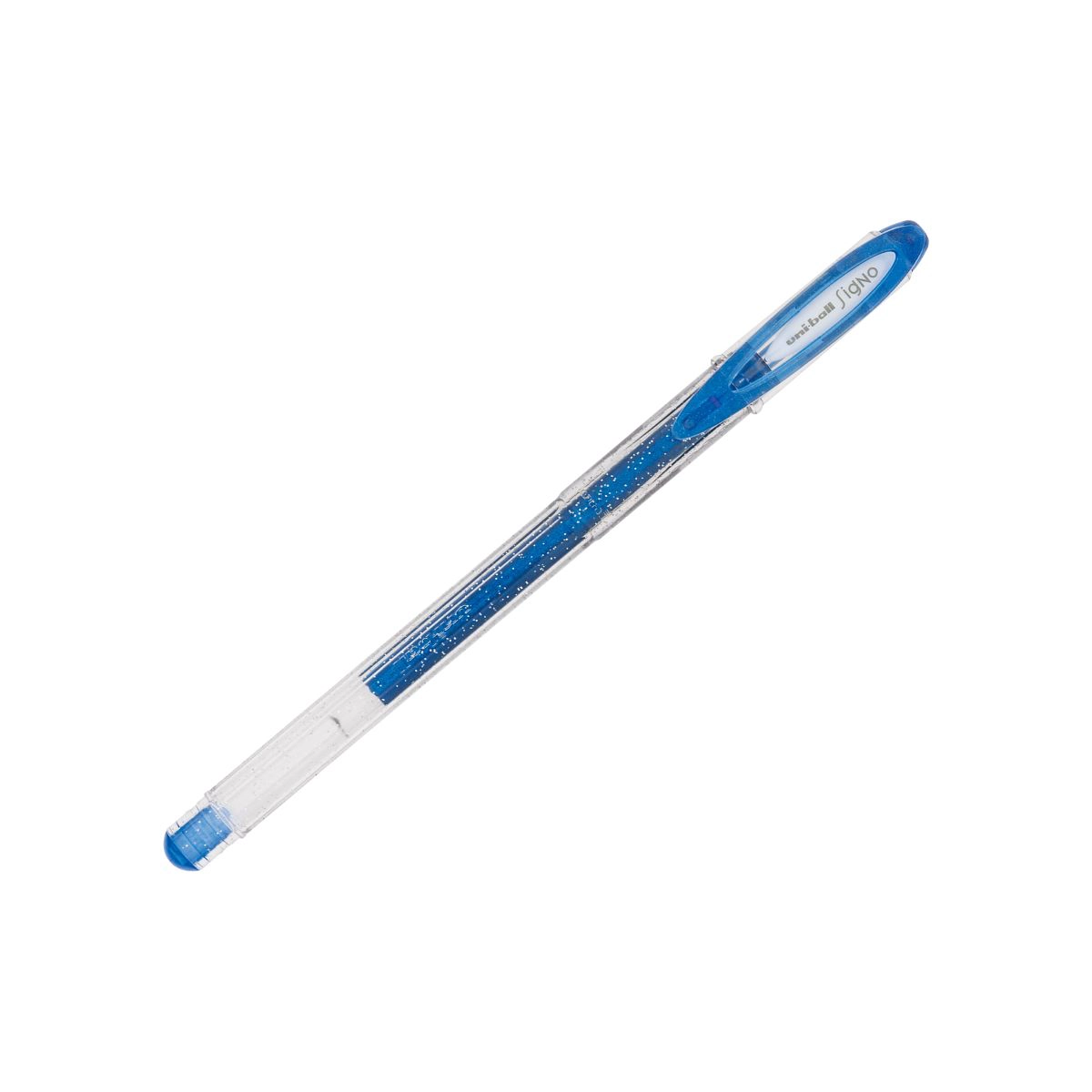 Caneta gel Sparkling Signo 0.7mm UM-120SP - Azul - Uni-Ball