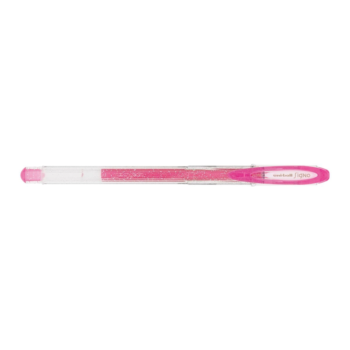 Caneta gel Sparkling Signo 0.7mm UM-120SP - Rosa - Uni-Ball