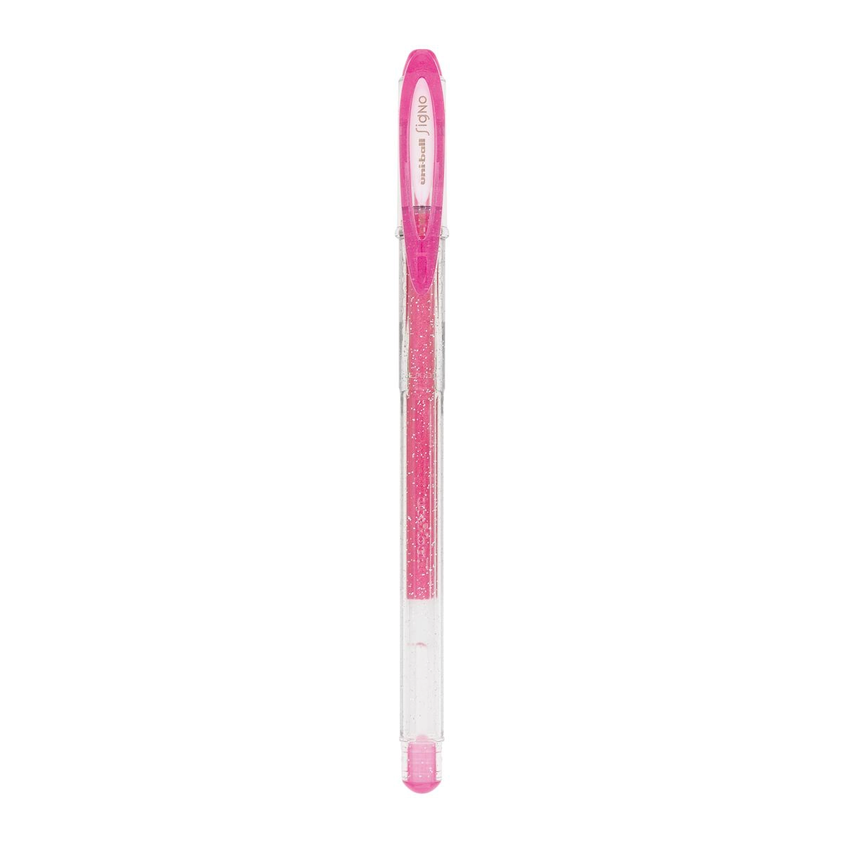 Caneta gel Sparkling Signo 0.7mm UM-120SP - Rosa - Uni-Ball