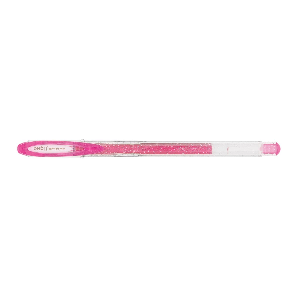 Caneta gel Sparkling Signo 0.7mm UM-120SP - Rosa - Uni-Ball