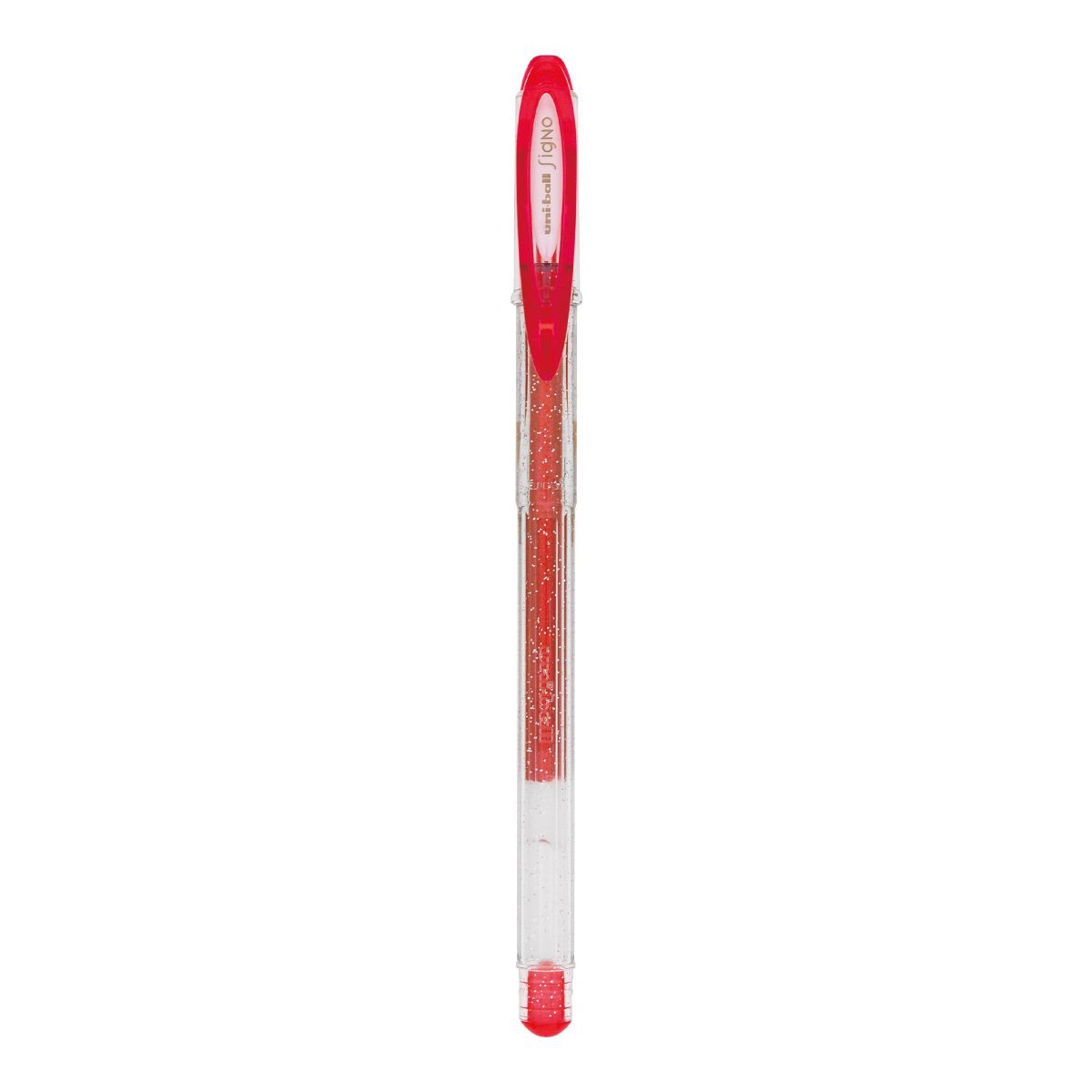 Caneta gel Sparkling Signo 0.7mm UM-120SP - Vermelha - Uni-Ball