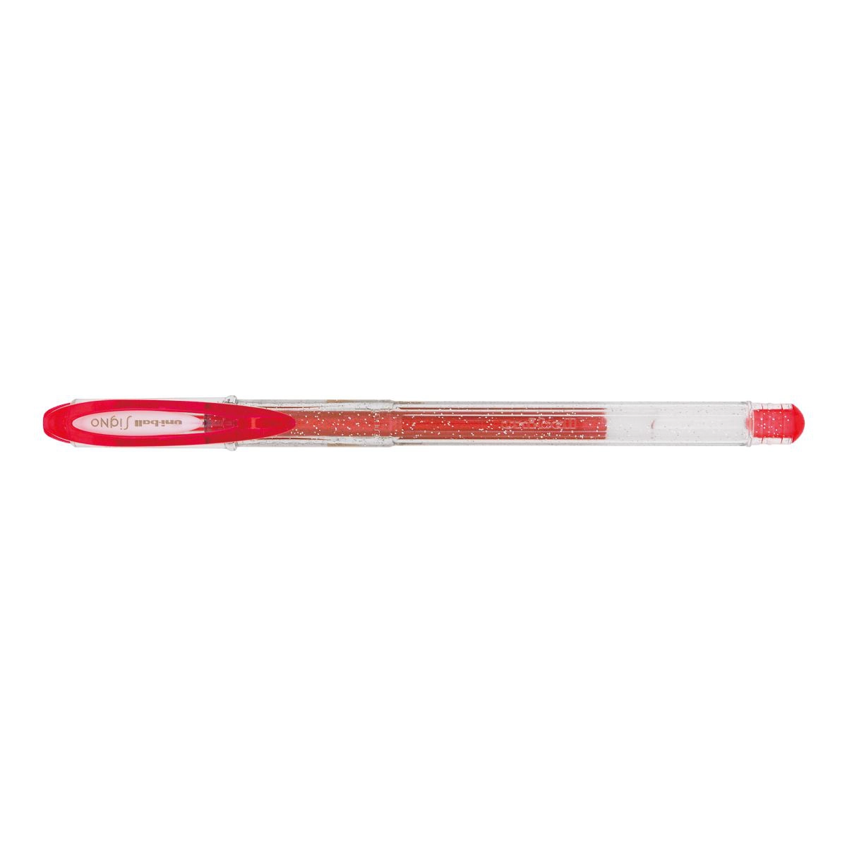 Caneta gel Sparkling Signo 0.7mm UM-120SP - Vermelha - Uni-Ball