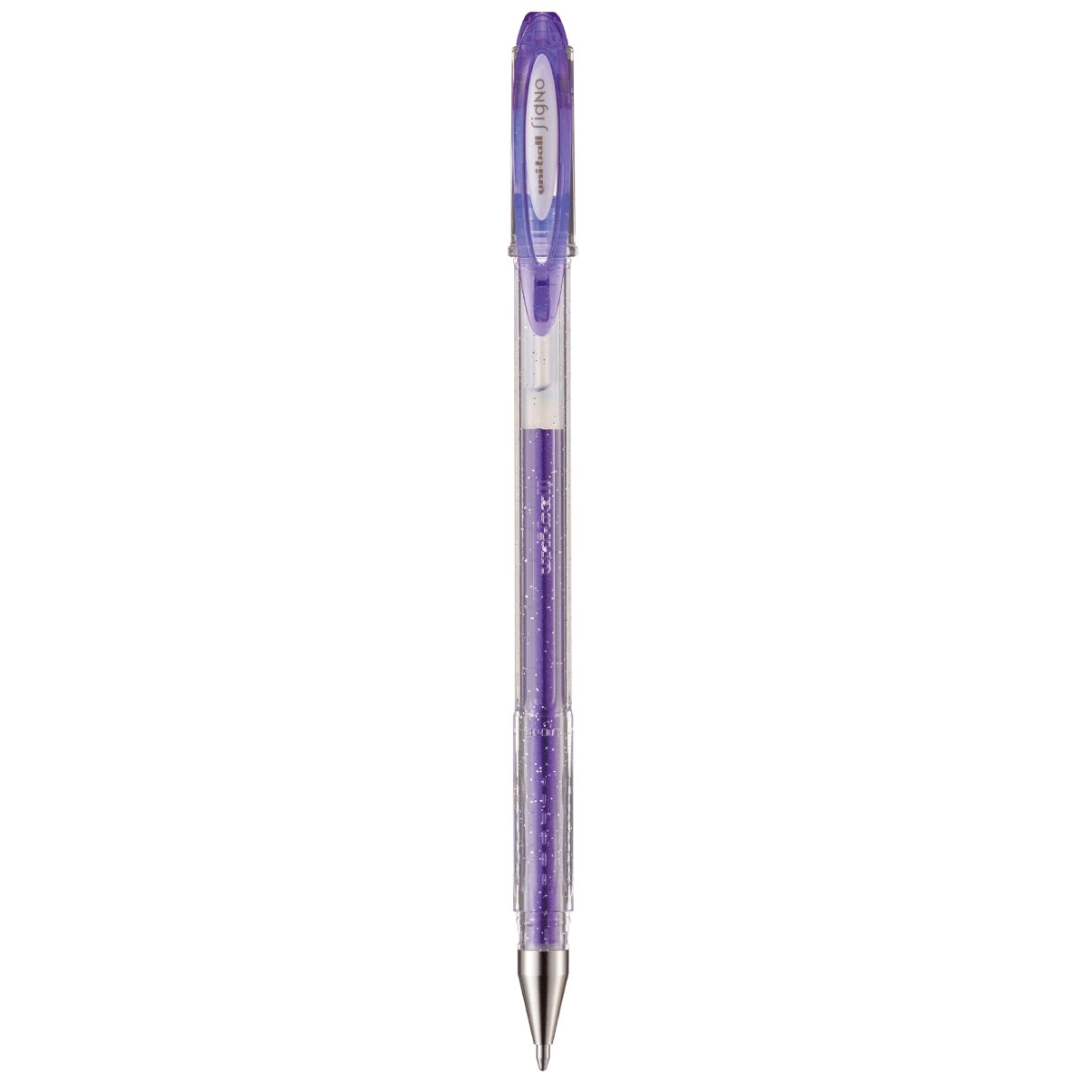 Caneta gel Sparkling Signo 0.7mm UM-120SP - Violeta - Uni-Ball