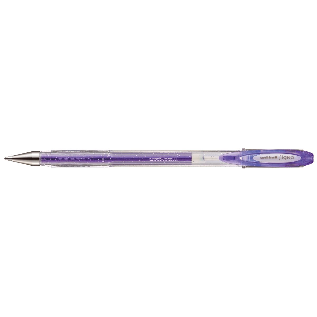 Caneta gel Sparkling Signo 0.7mm UM-120SP - Violeta - Uni-Ball