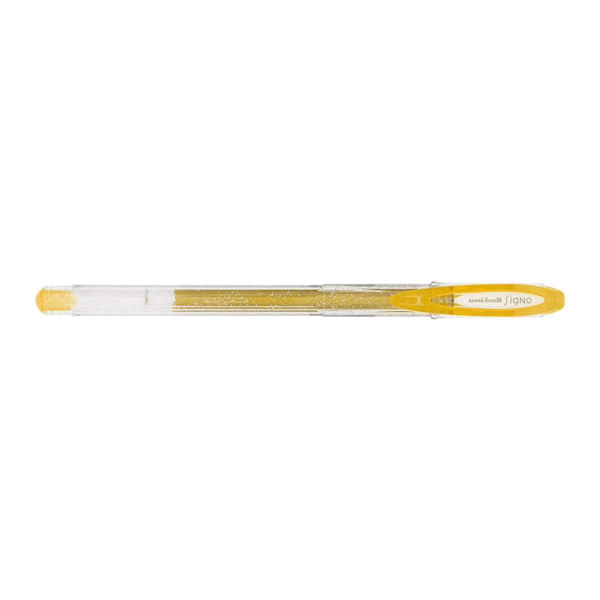 Caneta gel Sparkling Signo 0.7mm UM-120SP - Ouro - Uni-Ball