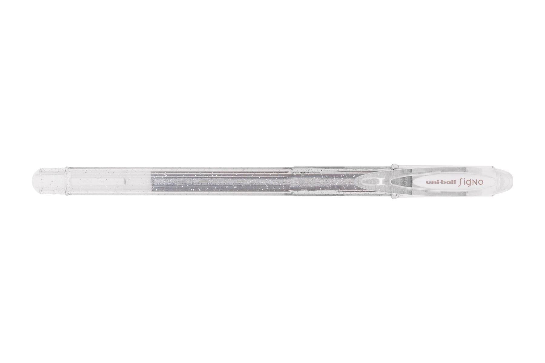 Caneta gel Sparkling Signo 0.7mm UM-120SP - Prata - Uni-Ball