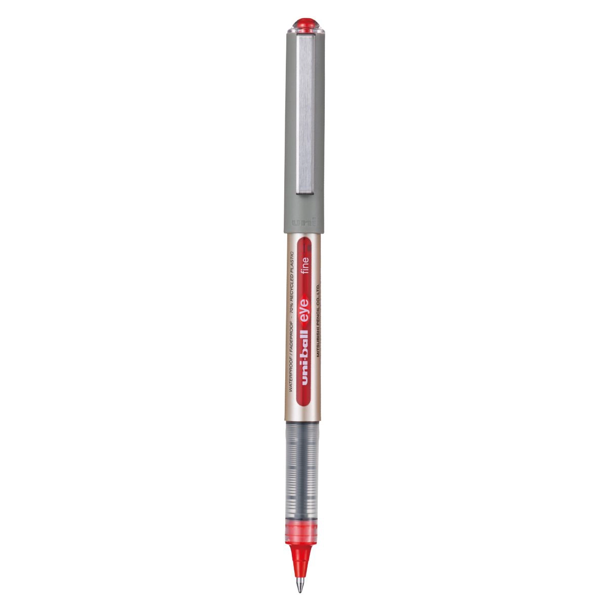 Caneta rollerball 0.7 Eye Fine UB-157 - Vermelha - Uni-Ball