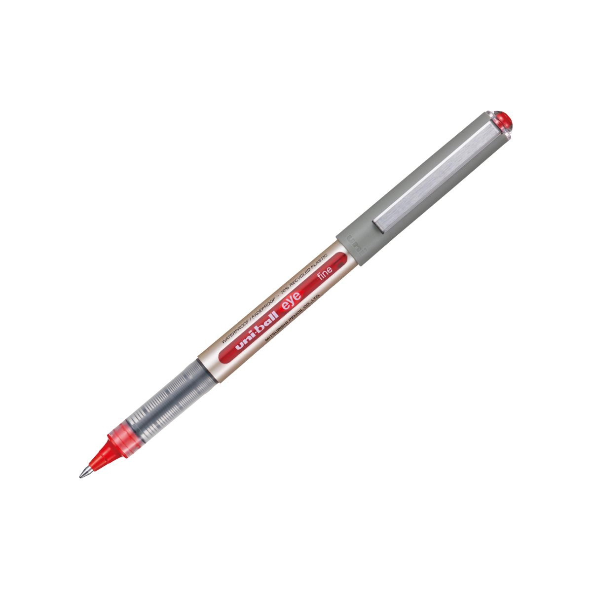 Caneta rollerball 0.7 Eye Fine UB-157 - Vermelha - Uni-Ball
