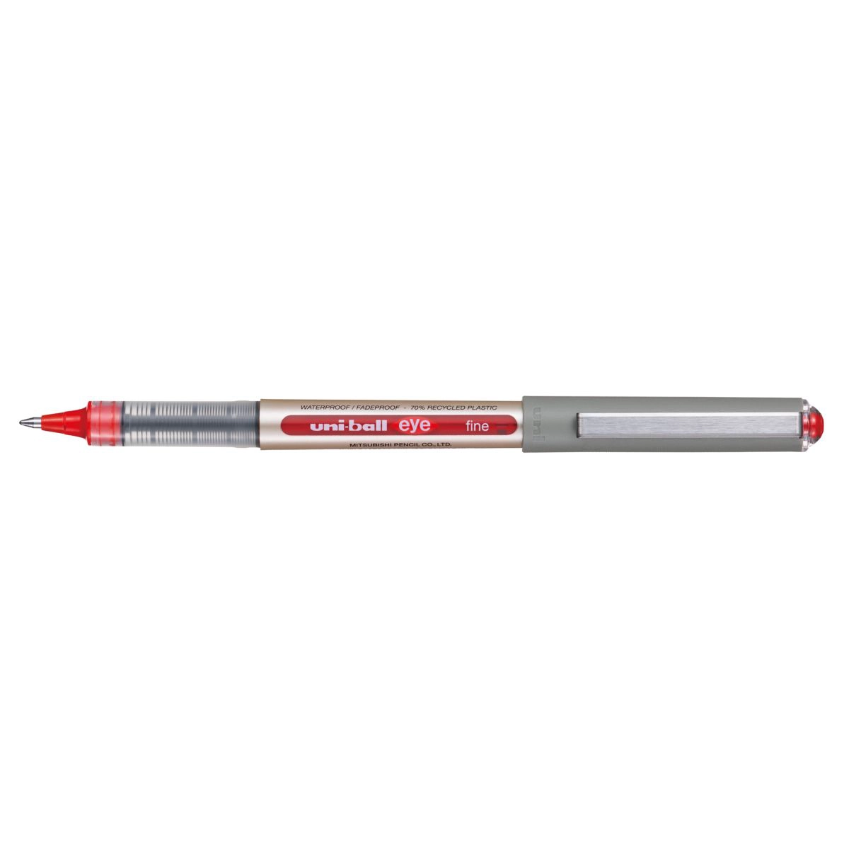 Caneta rollerball 0.7 Eye Fine UB-157 - Vermelha - Uni-Ball