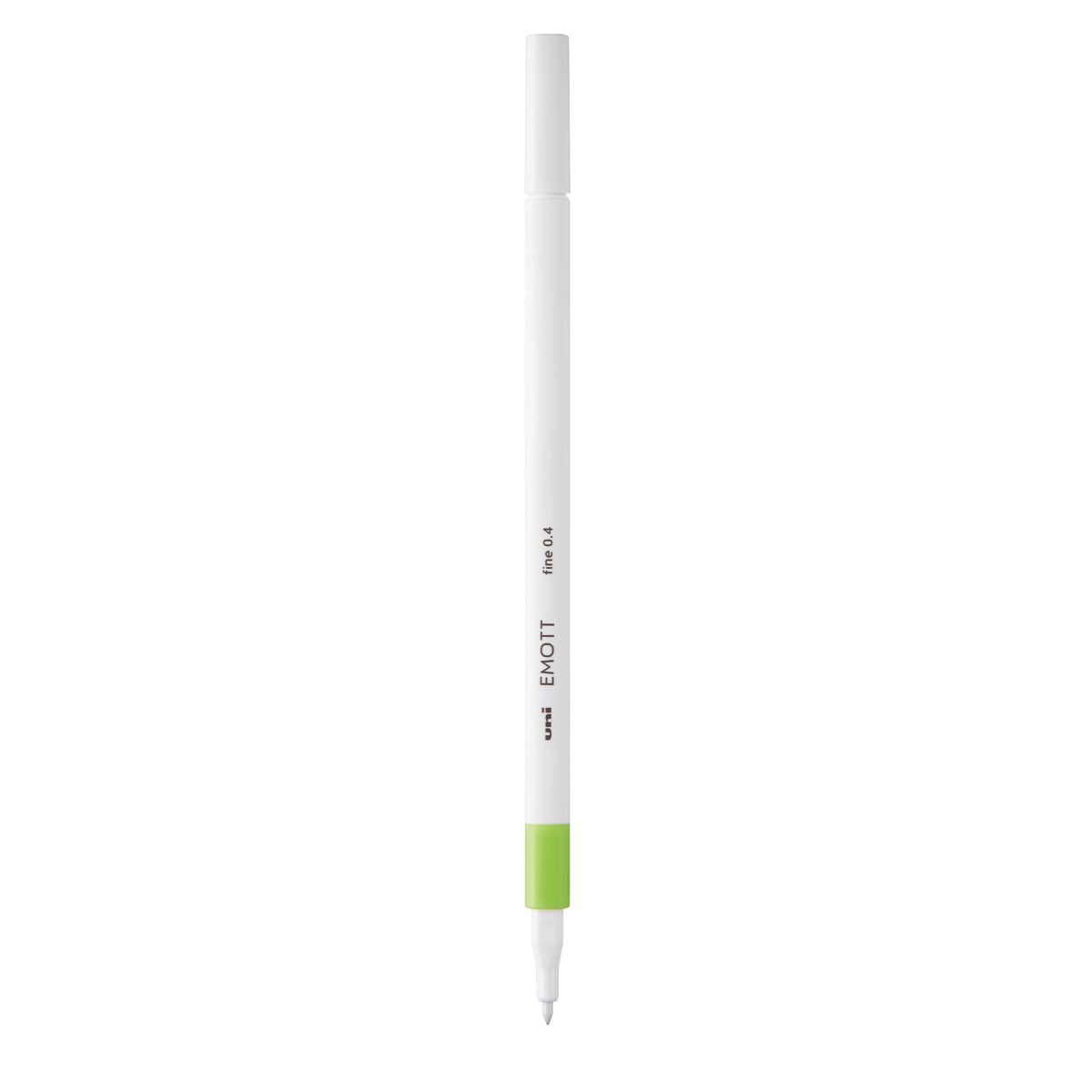 Caneta hidrografica Emott fine 0.4mm PEMSY5 - Verde Claro - Uni-ball