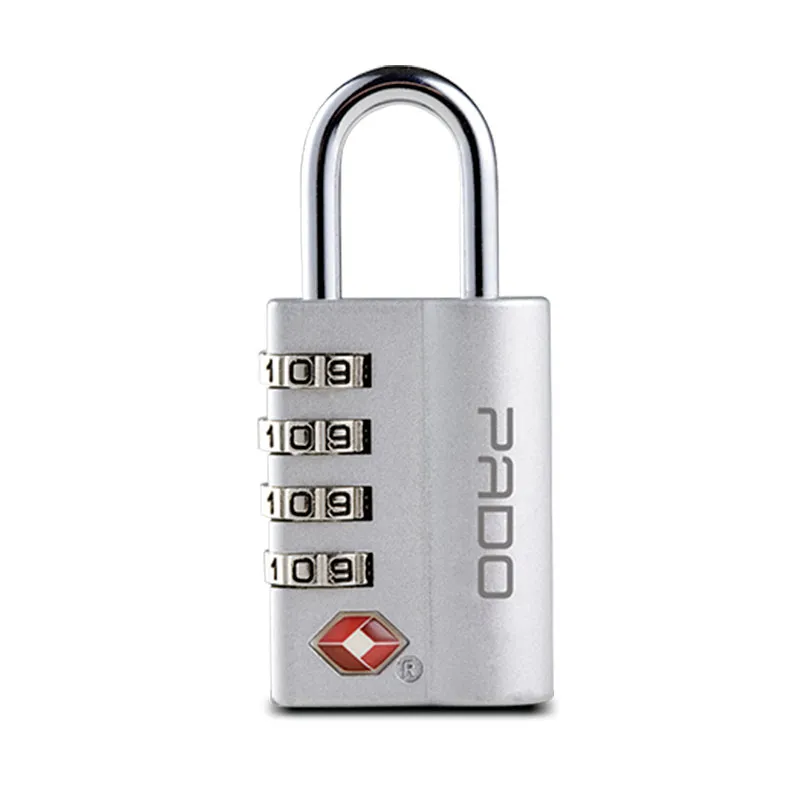 Cadeado executive 4 segredos - Prata - Pado