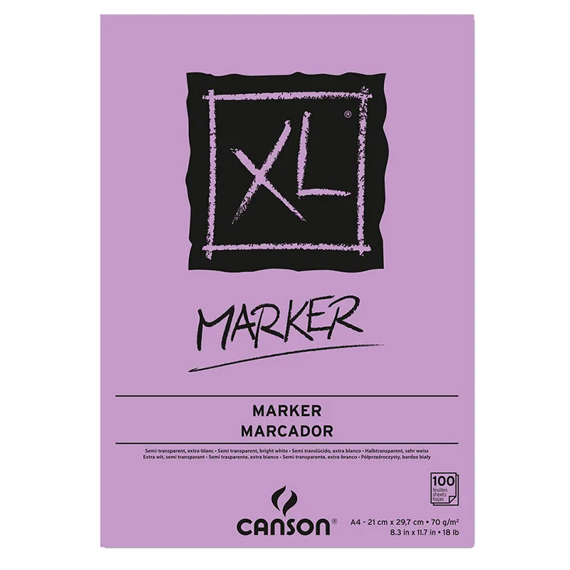 Bloco Marker A4 - com 100 folhas - Canson