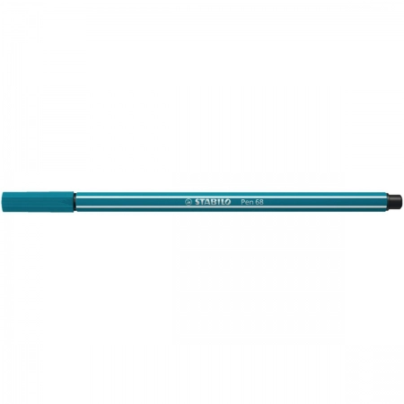 Caneta hidrográfica Ponta Sintética 68/22 - Azul Turquesa - Stabilo