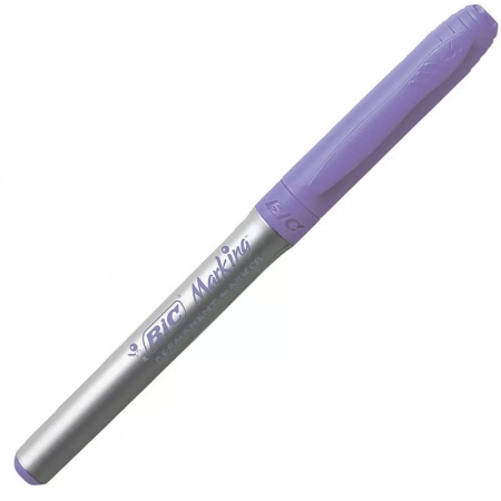Pincel marcador permanente Marking Lilás Pastel 971146 - Bic