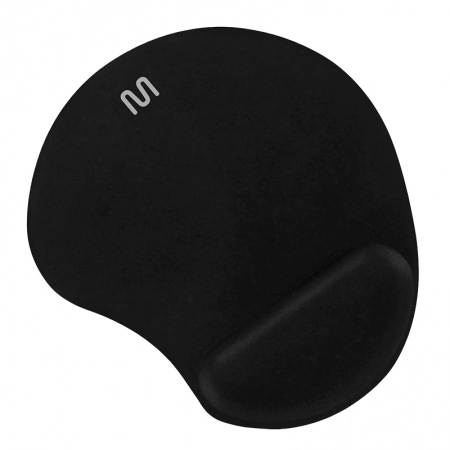 Mouse pad com apoio em gel Preto grande AC024 - Multi