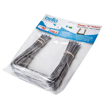 Grampo em U para arquivo morto - com 50 unidades - Dello