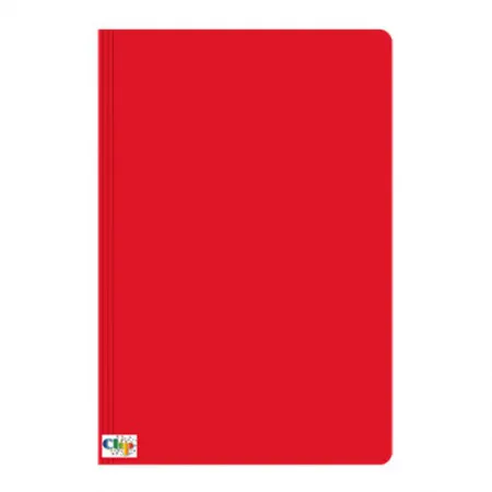 Pasta duplex com grampo ofício - vermelha - ClipColor