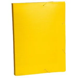 Pasta aba elástica lombo 20mm novaonda Amarelo - Polibras