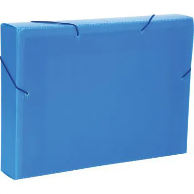 Pasta aba elástica lombo 55mm novaonda Azul - Polibras