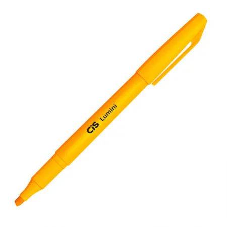 Pincel marca texto Lumini - Laranja - Cis