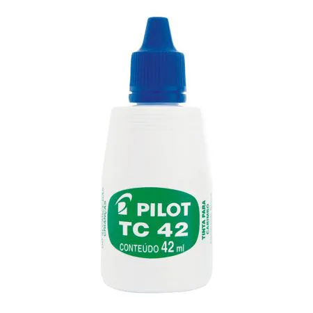 Tinta para carimbo 42ml - Azul - Pilot