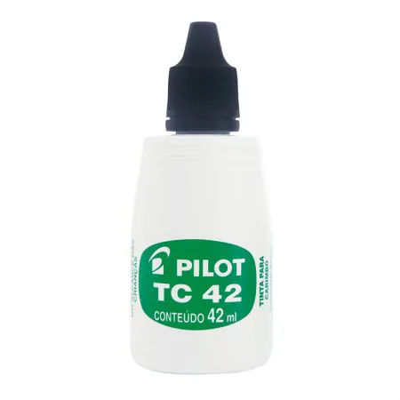 Tinta para carimbo 42ml - Preto - Pilot