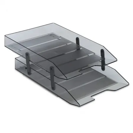 Caixa correspondência dupla articulável Fumê - 243.1 - Acrimet