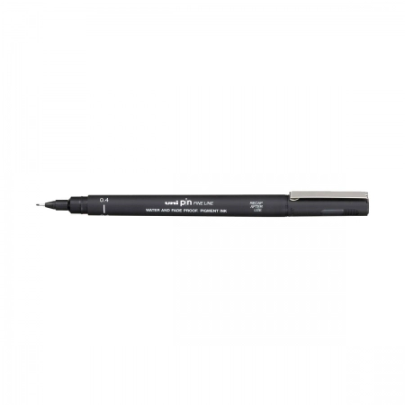 Caneta Nankin Uni Pin fine line 0.4 - Preto - Mitsubishi