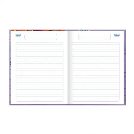 Caderno brochura capa dura linguagem 40 folhas Sapeca - Tilibra
