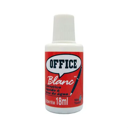 Corretivo líquido Office Blanc 18ml - Radex