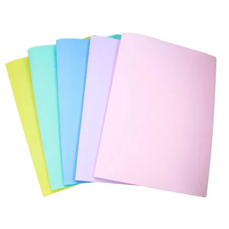 Pasta plástica com grampo ofício - Linho Serena - azul pastel - 0295.BP - Dello