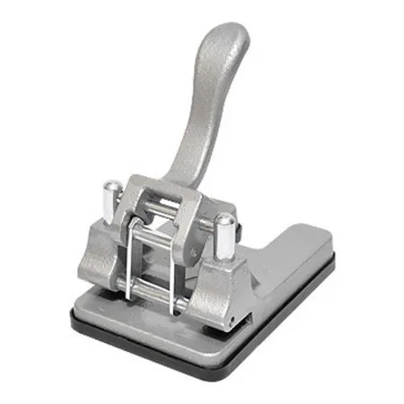 Perfurador de papel 2 furos até 60 folhas ferro fundido CA101 - Cavia