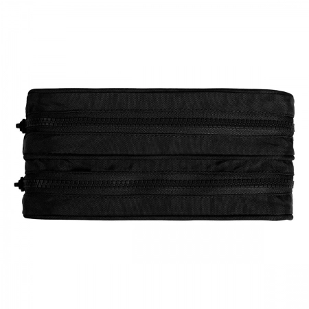 Estojo escolar duplo com zíper - 406686 - Moodpack Preto - Tilibra