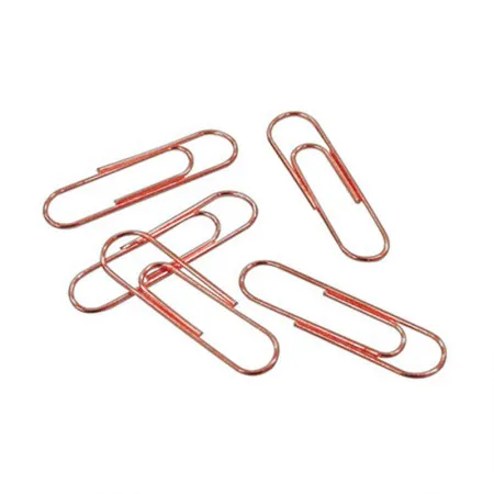 Clips Ouro Rose 28mm com 120 unidades 276499 - Tilibra