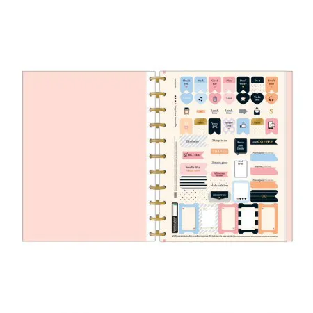 Caderno universitário Tilidisco 10x1 160 folhas West Village - Tilibra