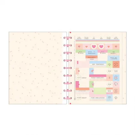 Caderno colegial Tilidisco 10x1 160 folhas Soho - Tilibra