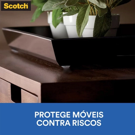 Protetor anti-Impacto Scoth transparente Médio 12 unidades - 3M