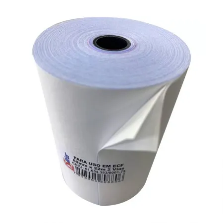 Bobina para PDV 89x22 - 2 vias autocópia - com 30 unidades - Silfer