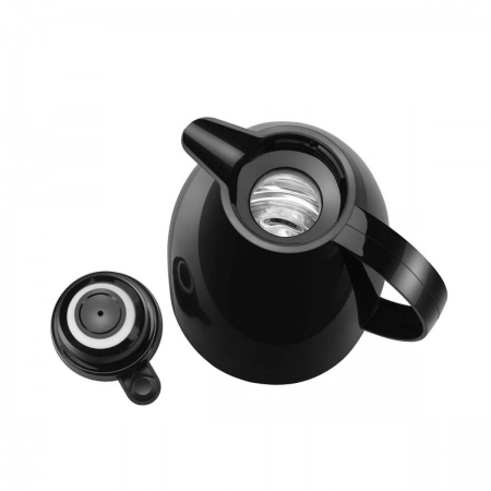 Bule térmico Viena com gatilho 1L Preto - Invicta