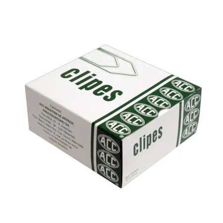 Clips galvanizado NR 3/0 - com 50 unidades - ACC