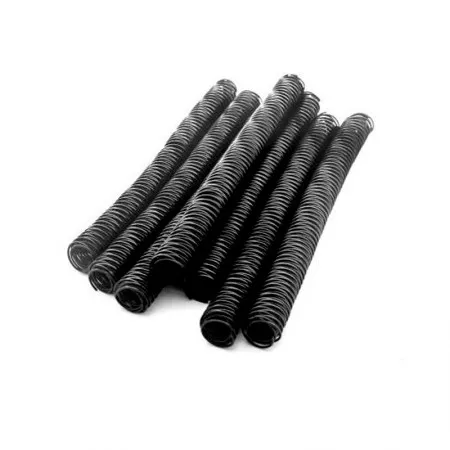 Espiral 09mm para 50 folhas - Preto - pacote com 100 unidades - Mares
