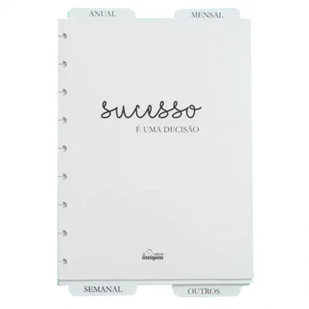 Bloco planner wide semanal com 78 folhas - CIRM3013 - Caderno Inteligente