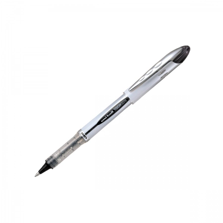 Caneta rollerball 0.8 Vision Elite UB-200 - Preta  - Uni-Ball