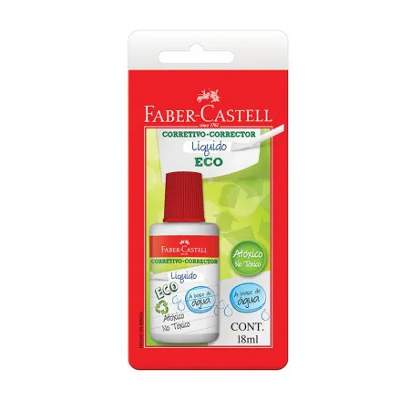 Corretivo líquido eco 18ml SM/107070 - Faber-Castell