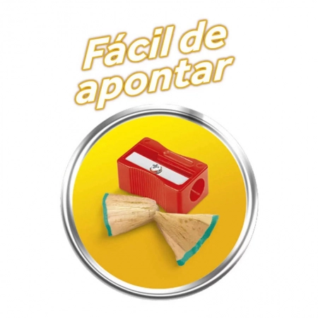 Lápis preto Evolution - com 4 unidades - 835230 - Bic