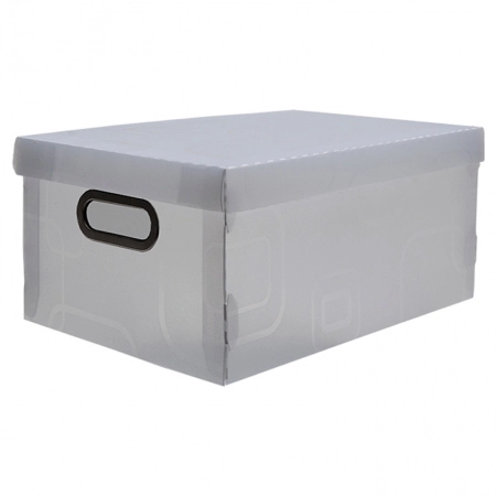 Caixa organizadora média - cristal - 2171.H - Dello