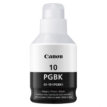 Garrafa de tinta Canon GI10PGBK Preto