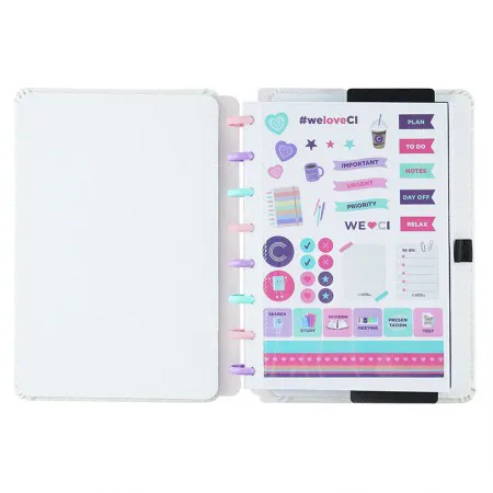Caderno Inteligente A5 Lets Glitter Colorful - CIA52130