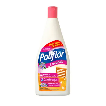 Lustra móveis Lavanda - 500ml - Poliflor